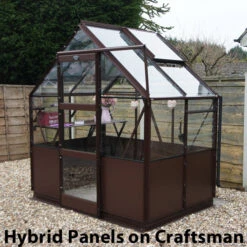 HYBRID PANELS For Elite 6'5" Wide Kensington Greenhouse