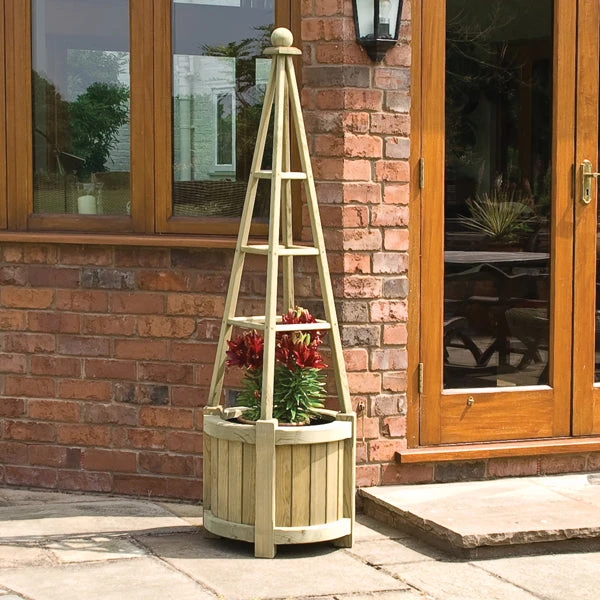 Rowlinson Marberry Obelisk Planter 3 Rowlinson Marberry Obelisk Planter