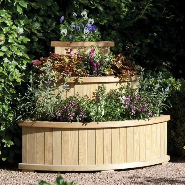Rowlinson Marberry Corner Cascade Planter 3 Rowlinson Marberry Corner Cascade Planter