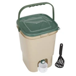 Square Bokashi Compost Bin Kit 9 Square Bokashi Compost Bin Kit -GreenHaven Shop image 137385