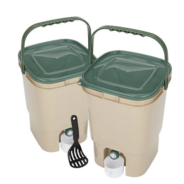 Square Bokashi Compost Bin Kit 4 Square Bokashi Compost Bin Kit - Image 2