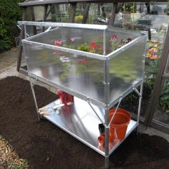 Modular Cold Frame Complete With Two Tier Bench