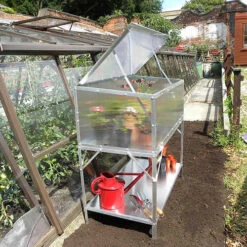 Modular Cold Frame Complete With Two Tier Bench -GreenHaven Shop image 137938