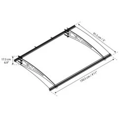 Palram Canopia Altair Door Canopy -GreenHaven Shop image 138029