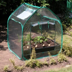 Large Raised Bed With Pop Up Mini Greenhouse -GreenHaven Shop image 139578