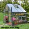 Palram Canopia Hybrid Grey Greenhouse -GreenHaven Shop image 139762
