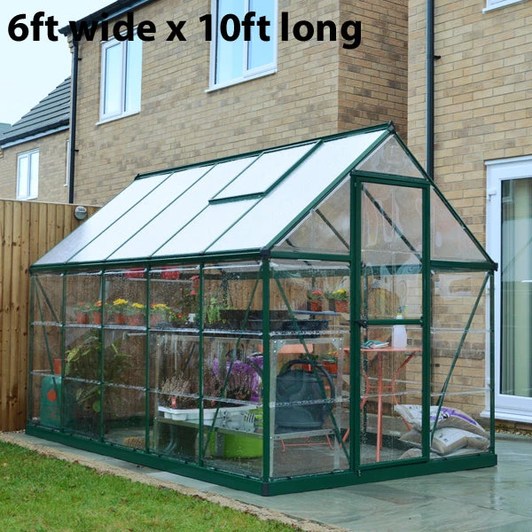 Palram Canopia Hybrid Green Greenhouse 3 Palram Canopia Hybrid Green Greenhouse