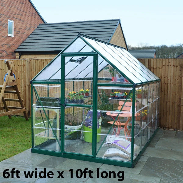Palram Canopia Hybrid Green Greenhouse 7 Palram Canopia Hybrid Green Greenhouse - Image 5