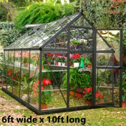 Palram Canopia Harmony Grey Greenhouse -GreenHaven Shop image 139937