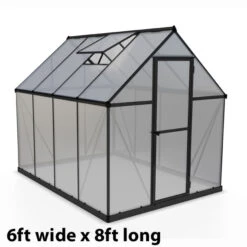 Palram Canopia Mythos Grey Greenhouse -GreenHaven Shop image 139963