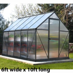 Palram Canopia Mythos Grey Greenhouse -GreenHaven Shop image 139964