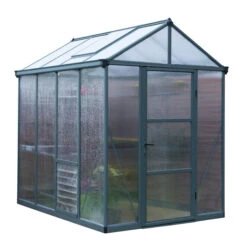Palram Canopia Glory 6 X 8 Polycarbonate Greenhouse -GreenHaven Shop image 139970