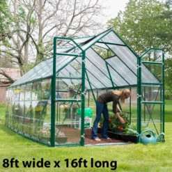 Palram Canopia Balance Green Greenhouse -GreenHaven Shop image 139999