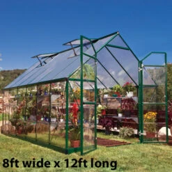 Palram Canopia Balance Green Greenhouse -GreenHaven Shop image 140022