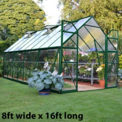 Palram Canopia Balance Green Greenhouse -GreenHaven Shop image 140023