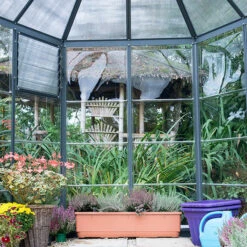 Palram Canopia Oasis Hexagonal 8ft Greenhouse -GreenHaven Shop image 140136
