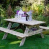 Forest Garden Rectangular Picnic Table -GreenHaven Shop image 61178