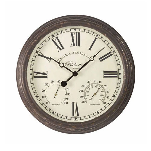 Bickerton Wall Clock And Thermometer Plus Hygrometer 4 Bickerton Wall Clock And Thermometer Plus Hygrometer - Image 2