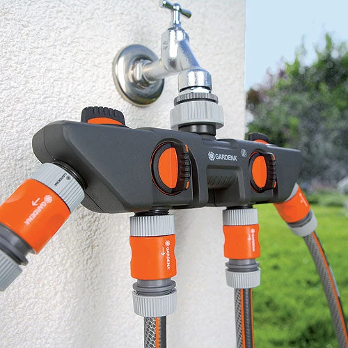 Gardena Threaded Four Tap Connector 6 Gardena Threaded Four Tap Connector - Image 4