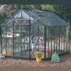 Elite Thyme 8'5" Wide Greenhouse Glass To Ground -GreenHaven Shop image 97370